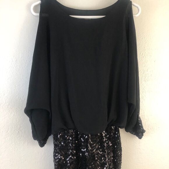 Coco Avante mini dress with Sequin skirt  size Small - Picture 8 of 9